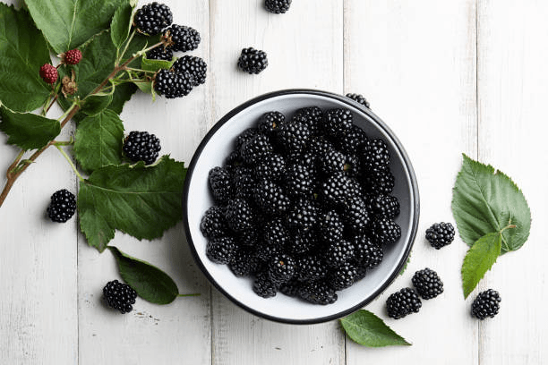 blackberries