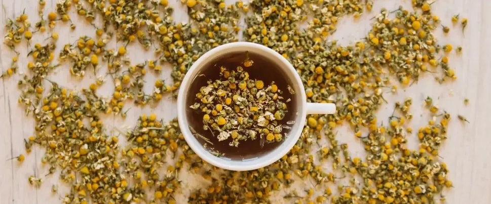 image of chamomile tea
